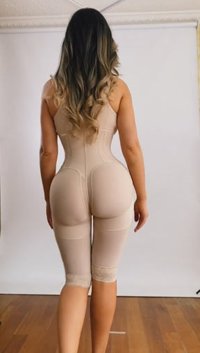 Fajas Colombianas Für Damen Stark Formend Flacher Bauch Mittlere Beine BBL Shapewear (Vorverkauf)