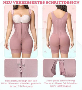 Fajas Colombianas Ganzkörper Bauchweg Po-Lifting Nach Operationen Kompressions Shapewear