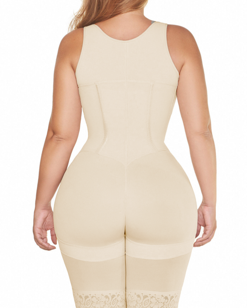 Bauchweg Formende Sanduhr Body Shaper Shapewear Stark Formend