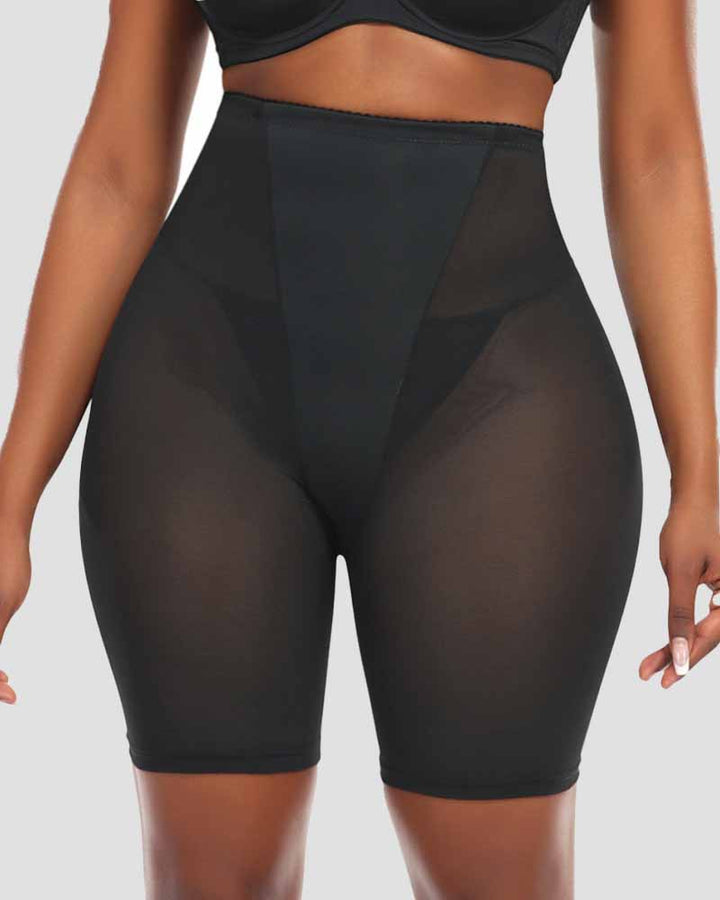 Bequeme Hoch Taillierte Hüfthebende Formende Shorts