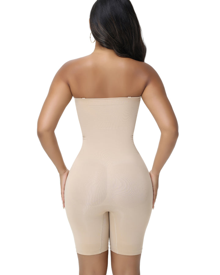 Shapshe® Nahtloser Glatter Shapewear Bodysuit mit Bauchkontrolle im Hourglass Stil