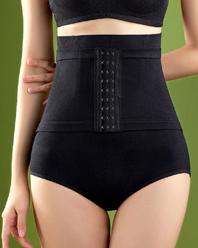 9-reihige Haken Hohe Taille Bauchweg Po-Lift Shapewear Höschen Unterwäsche