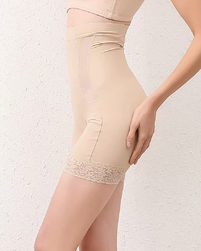 Nahtlose Hohe Taille Bauchweg Bequeme Shapewear Shorts Oberschenkelschlankere Formende Slip Shorts