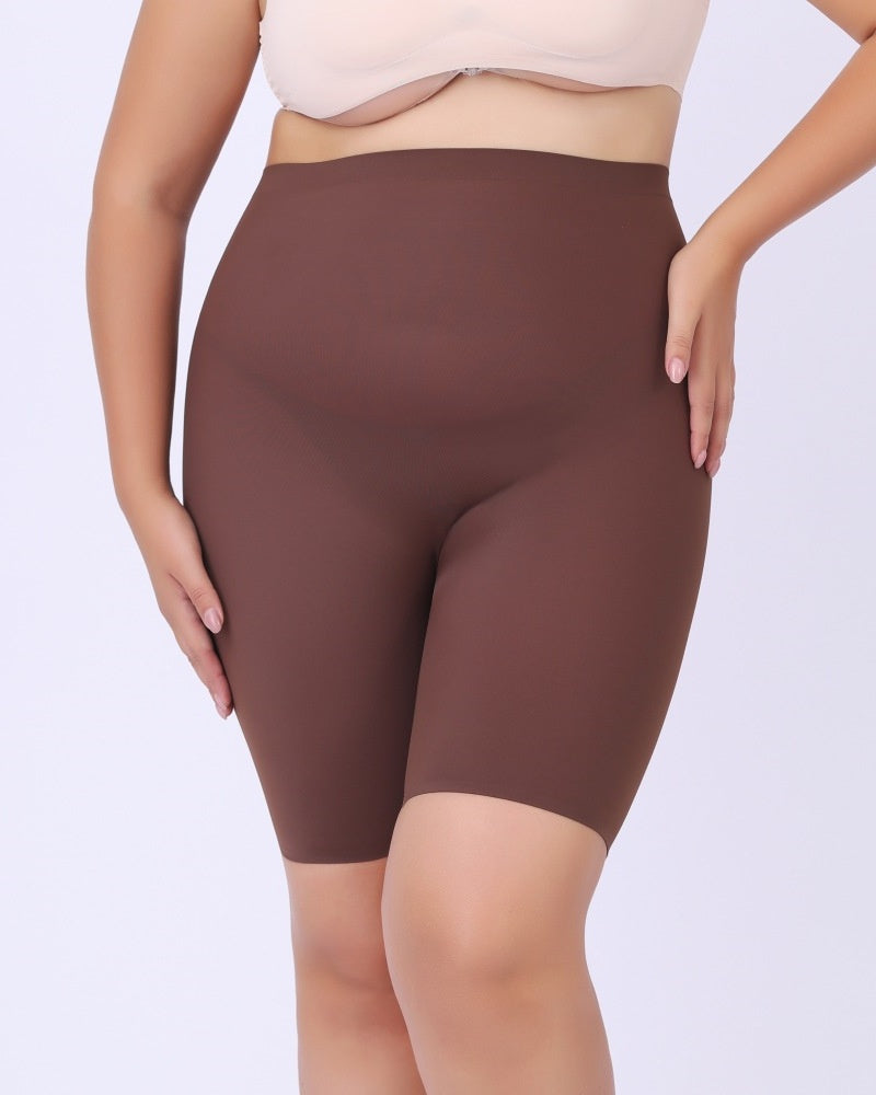 Nahtlose Shaping Shorts mit Mittlerer Leibhöhe Bauchkontrolle und Hüftlift