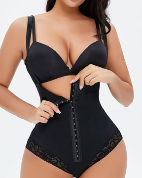 Offene Bust Po-Lifting Hohe Taille Slips Shapewear Unsichtbarer Body In Übergröße