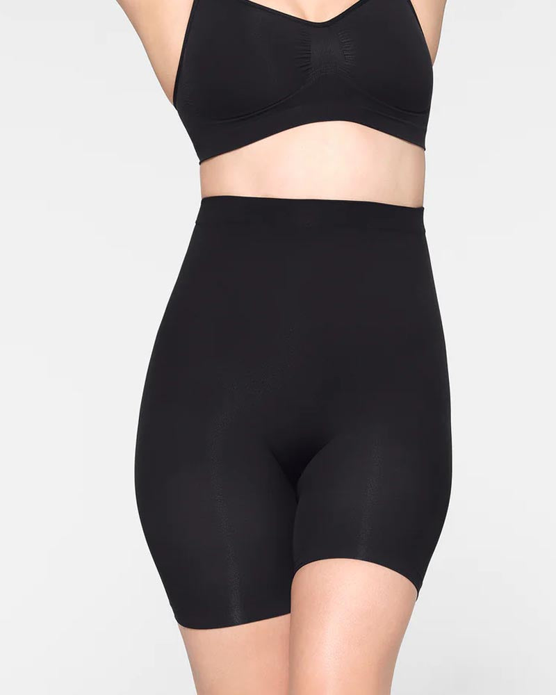 Nahtlose Hoch Taillierte Shaping-Shorts zur Bauchstraffung