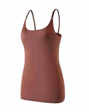 Damen Nahtlose Bauchweg Shapewear Tank Tops Niedriger Rücken Kompression Weste