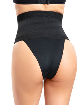 Damen Taillenformung Figurformende Unterwäsche Bauchweg Hohe Taille Shapewear Tanga