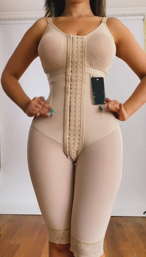 Fajas Colombianas Für Damen Stark Formend Flacher Bauch Mittlere Beine BBL Shapewear (Vorverkauf)