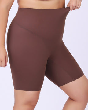 Nahtlose Shaping Shorts mit Mittlerer Leibhöhe Bauchkontrolle und Hüftlift