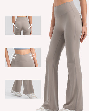 Hohe Taille Hip Lift Ausgestellte Yoga Hosen Sport