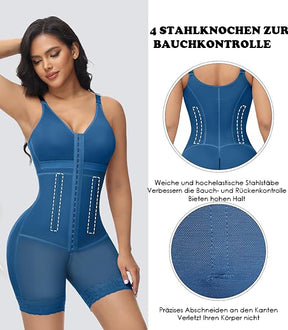 Damen Bauchkontrolle Fajas Colombianas Nach Operationen Ganzkörper Po-Lifter Body Shaper