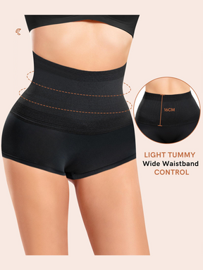 Damen Shapewear Höschen Shorts Flacher Bauch Unsichtbare Hohe Taille Formende Unterwäsche