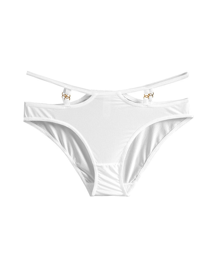 Damen Sexy Riemchen Slips Hohl Nahtlose Niedrige Taille Unsichtbare Unterwäsche