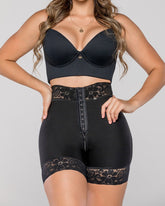 Damen Colombianas Unsichtbare Sanduhr BBL Bauchkontroll Shapewear Shorts