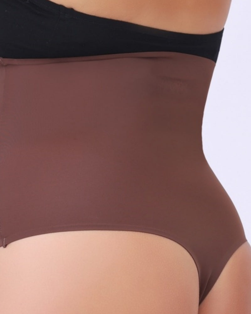 Nahtloser Enger Shaper Tanga für Damen mit Hoher Taille