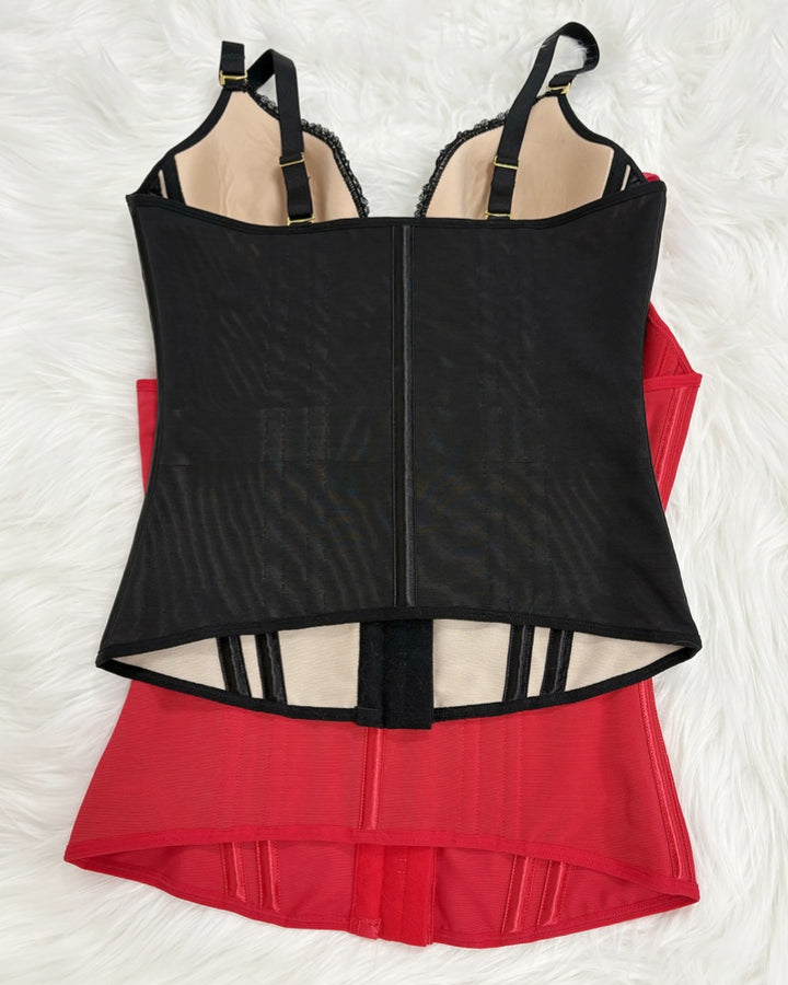 Shapshe® Fajas Colombianas Liebe Muster Korsett Top Bauchstraffung Taille Trainer
