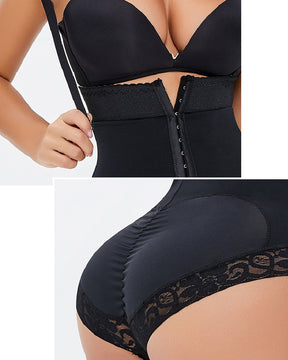 Offene Bust Po-Lifting Hohe Taille Slips Shapewear Unsichtbarer Body In Übergröße