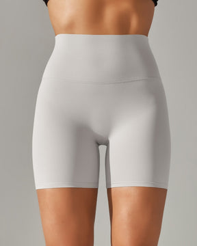 Enge Stretch Yoga Shorts mit Hoher Taille