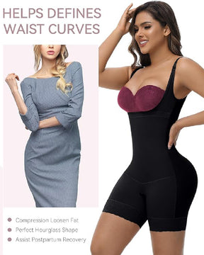 Shapshe® Bauchkontrolle offene Brust Po-Lifter-Bodys Shapewear