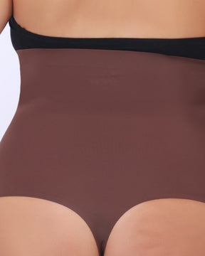 Nahtloser Enger Shaper Tanga für Damen mit Hoher Taille