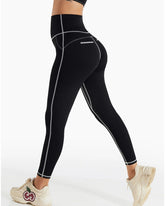 Damen Lässige Yoga Hose mit hoher Taille Hüftlift Fitness Hose bauchenge Sport Leggings