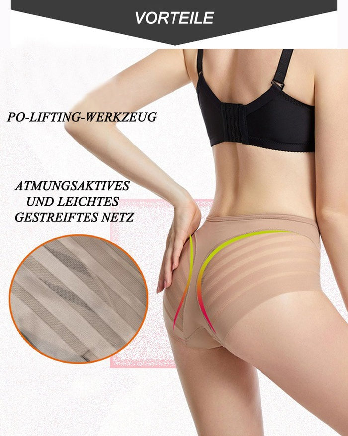 Spitzenstreifen Unbemerkt Hohe Taille Slip Unterhosen