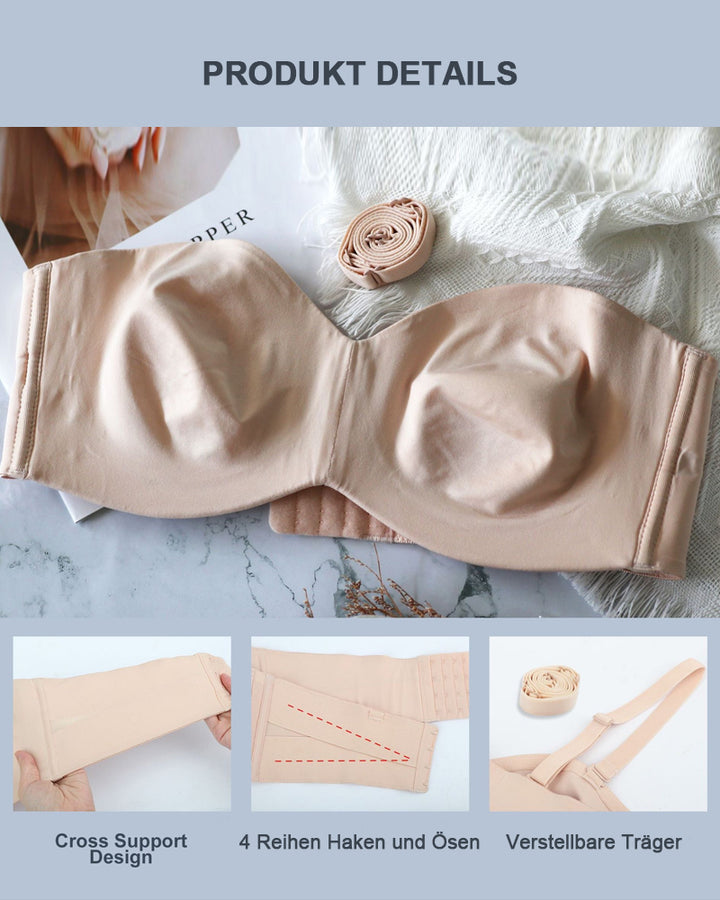 Unsichtbarer Bequemer Push Up BH