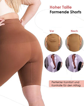 Hoch taillierte Bauchkontrolle Oberschenkelformer Body Shaper Höschen