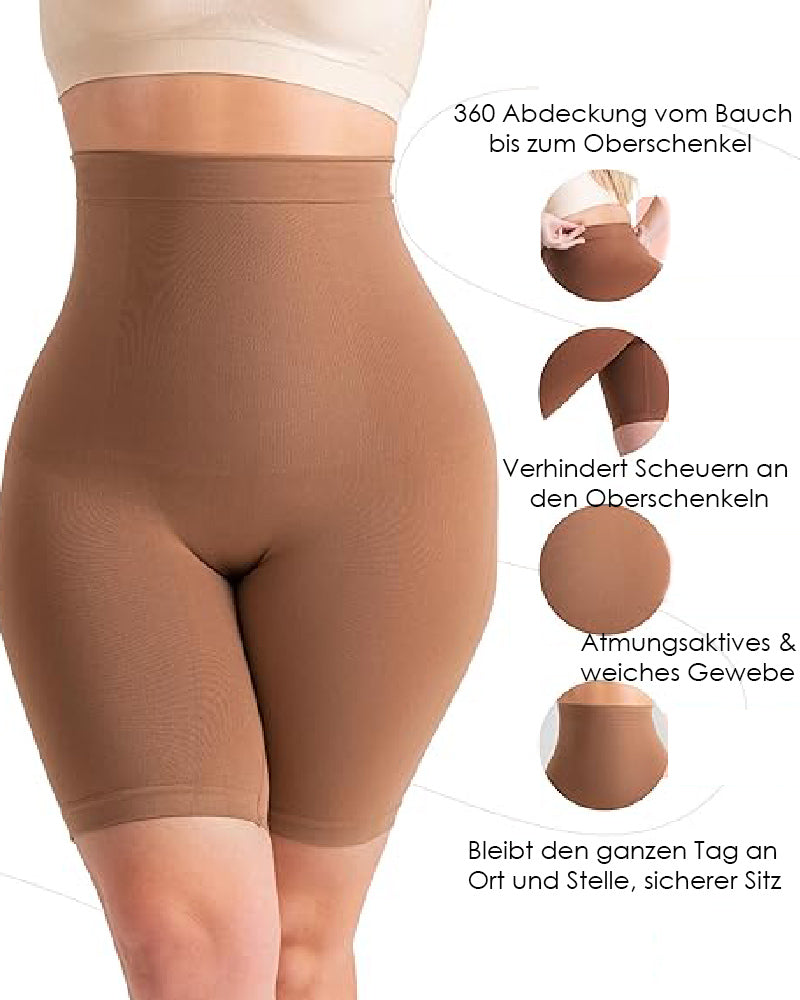 Hoch taillierte Bauchkontrolle Oberschenkelformer Body Shaper Höschen