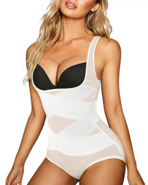 Mesh Nahtlose Taille Slimmer Korsett Hintern Shaping Shapewear Bodysuit