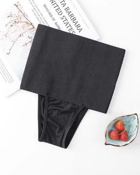 Hoher Taille Nahtloser Shaping Tanga Atmungsaktiv Bauchweg Shapewear Unterwäsche