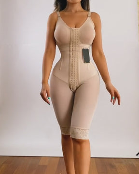 Fajas Colombianas Für Damen Stark Formend Flacher Bauch Mittlere Beine BBL Shapewear (Vorverkauf)