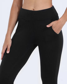 Damen Fleece-Strumpfhose Warme Hose Lammfell Verdickte Stretch-Leggings