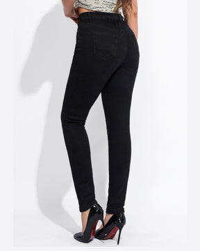 High Waist Slim Fit Skinny Jeans für Damen mit Elastizität