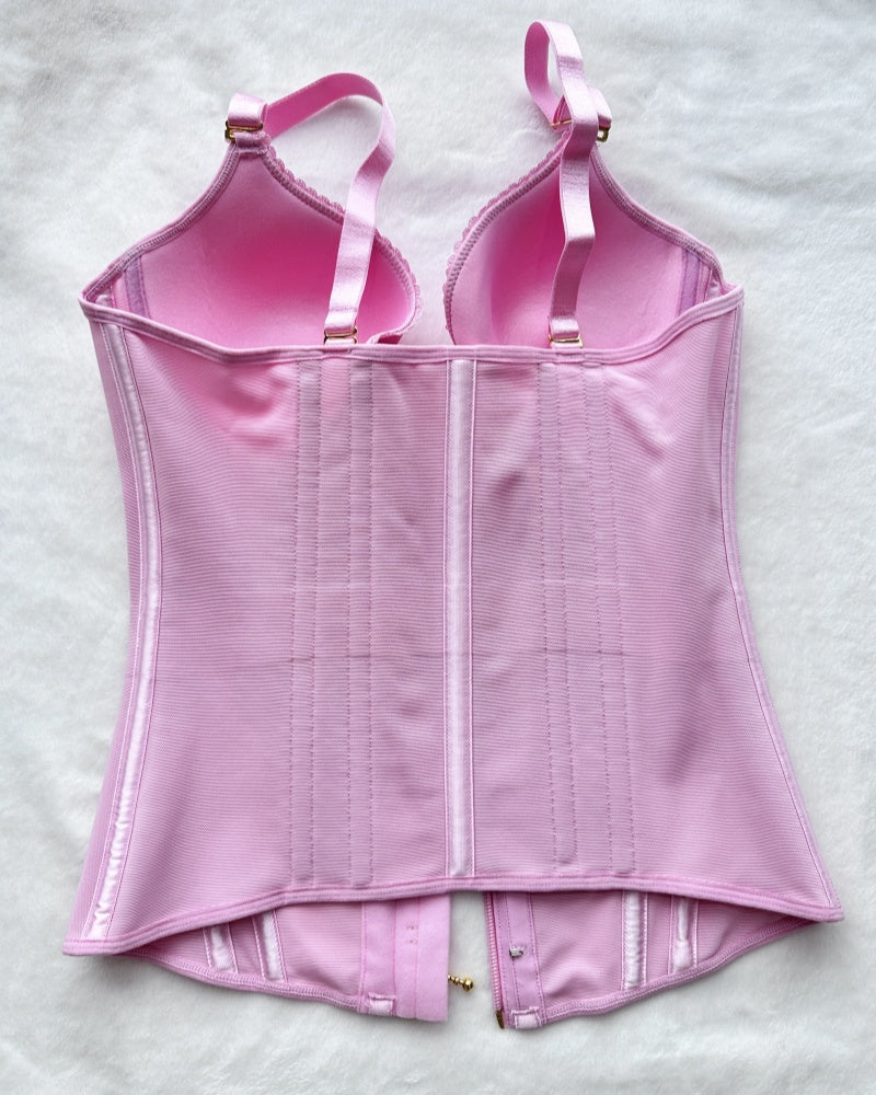 Shapshe® Fajas Colombianas Liebe Muster Korsett Top Bauchstraffung Taille Trainer