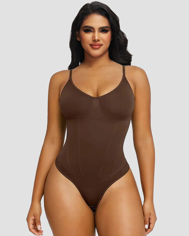 Hochelastischer Verstellbarer Riemen Bauchweg Taillenstäbchen Korsett Tanga Body Bodysuit