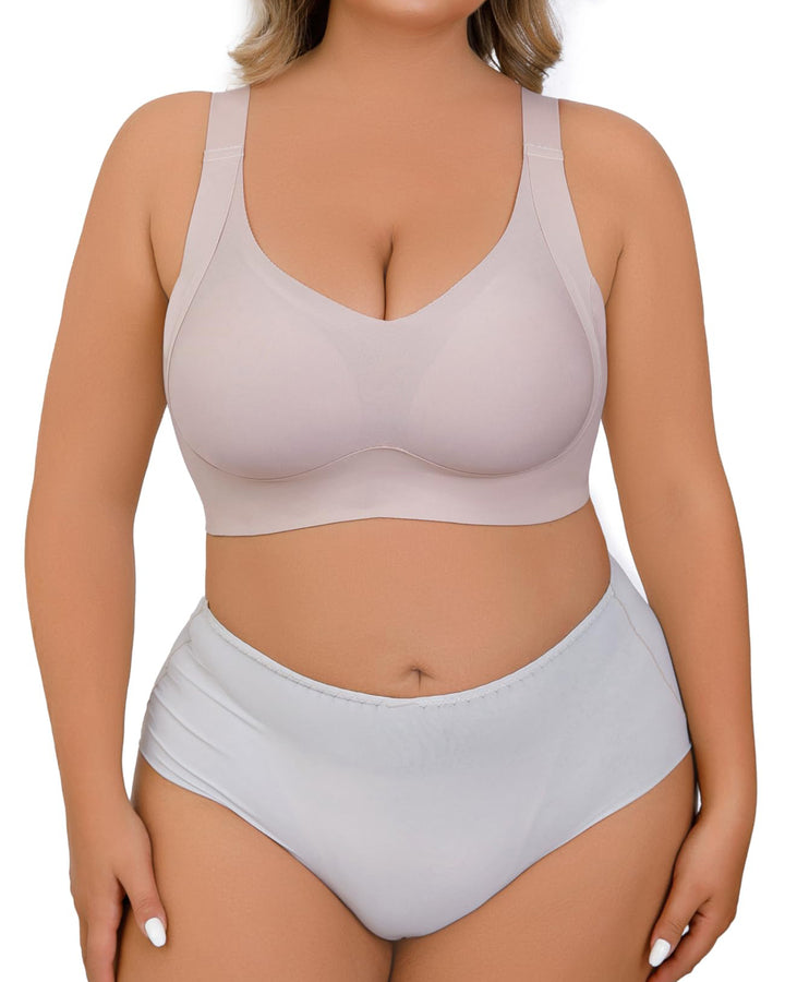 Alltag Bequemer Bügelloser Shape BH Weicher Vollflächiger Stütz Dessous