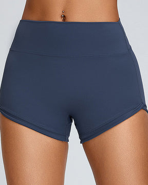 Nahtlose Hüfthebende Sport Yoga Shorts