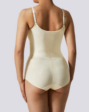 Damen Solide Reißverschluss Naht Shapewear Ärmelloses Bauchweg Formendes Cami Top Fajas