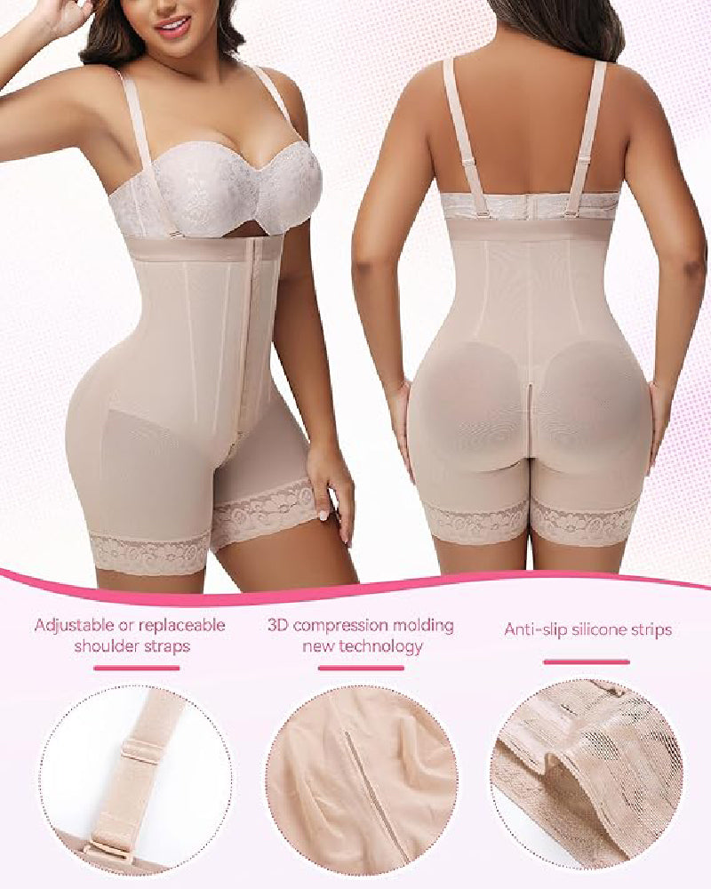 Fajas Colombianas Bauchweg Trägerloser Po-Lifter BBL Shapewear