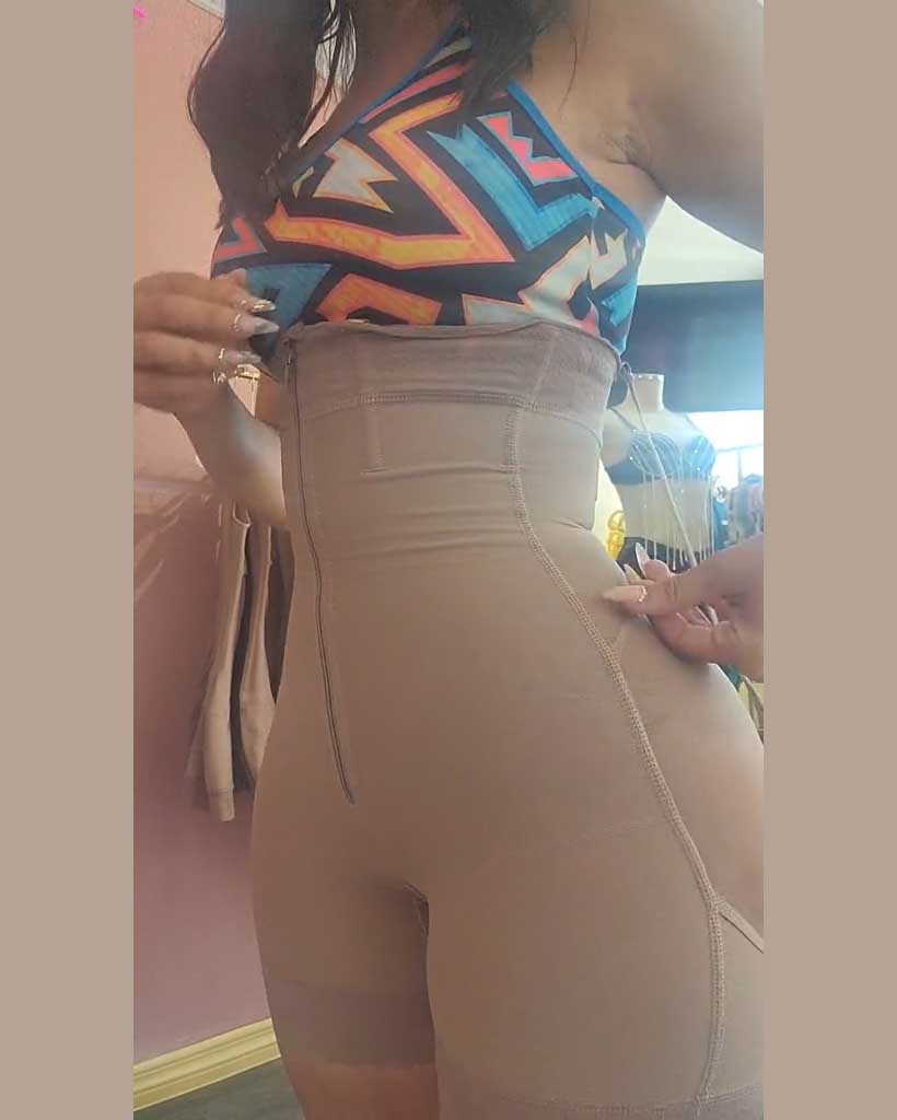 Shapshe® Formendes Shorts mit Bauchkontrolle und Verstellbaren Trägern