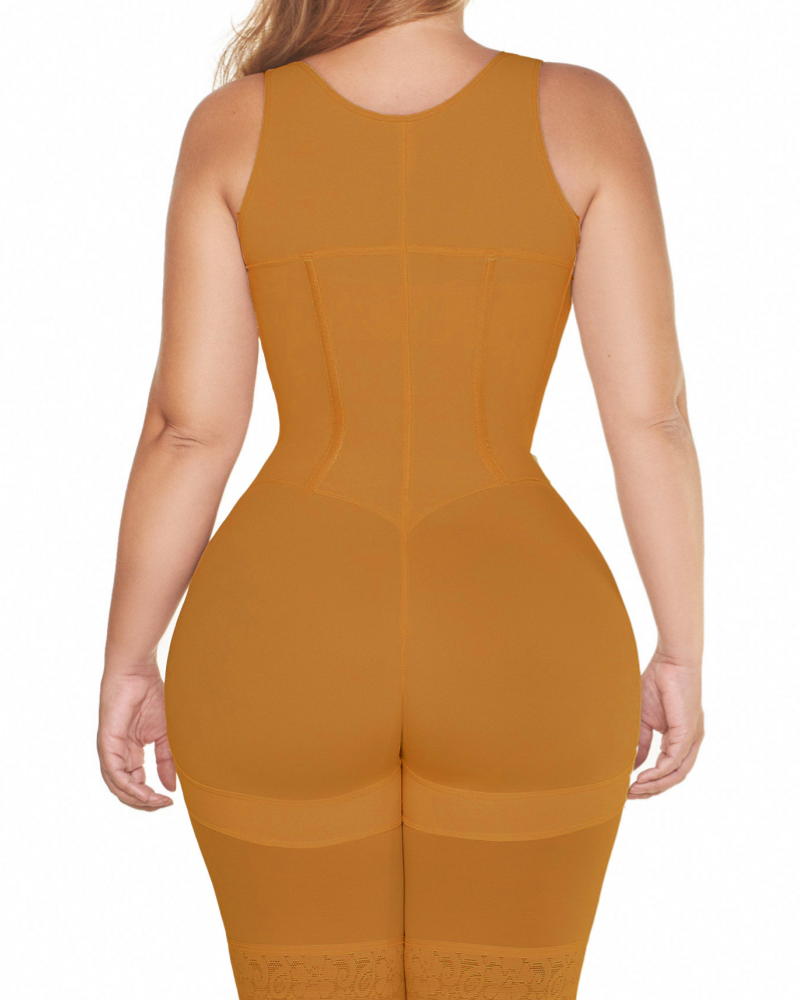 Bauchweg Formende Sanduhr Body Shaper Shapewear Stark Formend