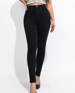 High Waist Slim Fit Skinny Jeans für Damen mit Elastizität