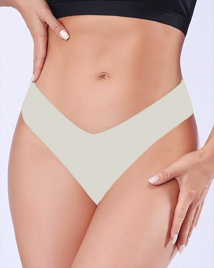 Sexy Eisseide Niedriger Taille Höschen Nahtlose Mehrfarbige Slips Dessous