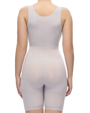 Nahtloser Elastizität Bodysuit Ohne BH Bauchweg Shapewear Body Mit Bein