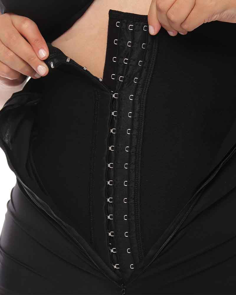 Shapshe® Hoher Taille Falten Shape Badeanzug Einteilig Bauchweg Bademode