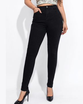 High Waist Slim Fit Skinny Jeans für Damen mit Elastizität