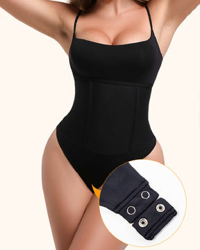 Bauchweg Tanga Korsett Shapewear Stahlknochen Push Up Miederbody