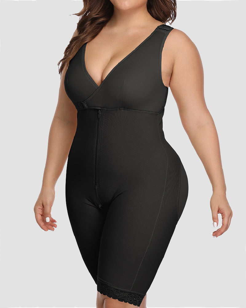 Fajas Colombianas Oberschenkel Schlanker Korsett Große Größe BBL Ganzkörper Shapewear